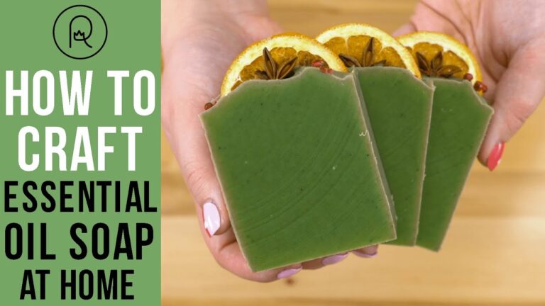 Essential Oil Homemade Soap Recipes: A DIY Guide